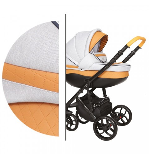 Baby Merc Faster - wózek wielofunkcyjny, zestaw 2w1 z opcją 3w1 i 4w1 | F/19B